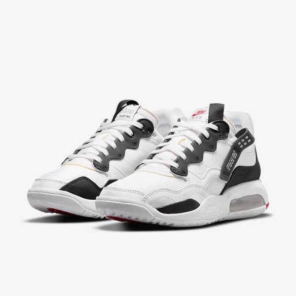 Men's Nike Jordan MA2 Sneakers White / Red / Light Grey / Black | NK054EZO