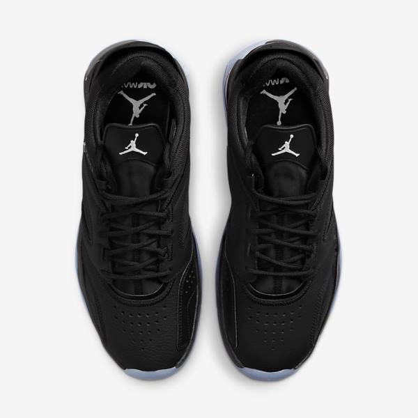 Men's Nike Jordan Point Lane Sneakers Black / White | NK823WIC