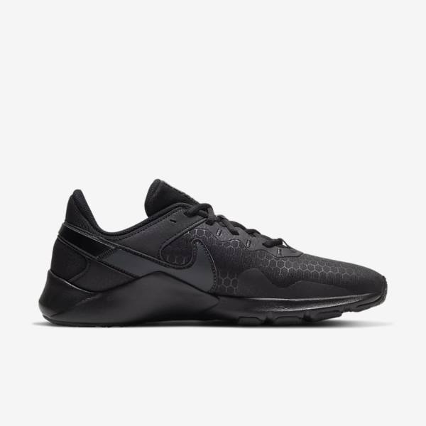 Men's Nike Legend Essential 2 Training Shoes Black / Dark Grey | NK978TWZ