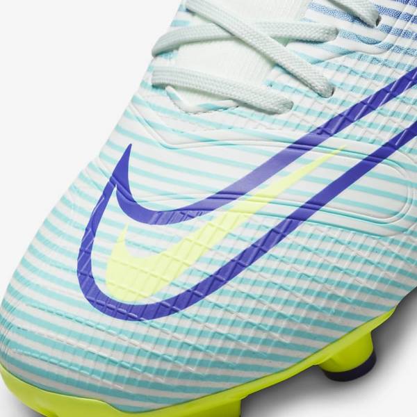 Men's Nike Mercurial Dream Speed Superfly 8 Academy MG Multi-Grounds Football Shoes Green / Purple / Green | NK071YFN