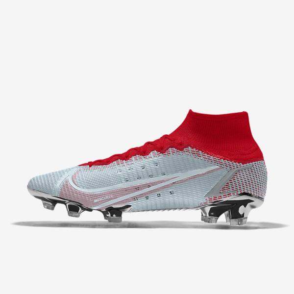 Men\'s Nike Mercurial Superfly 8 Elite By You Custom Football Shoes Multicolor | NK624VQJ