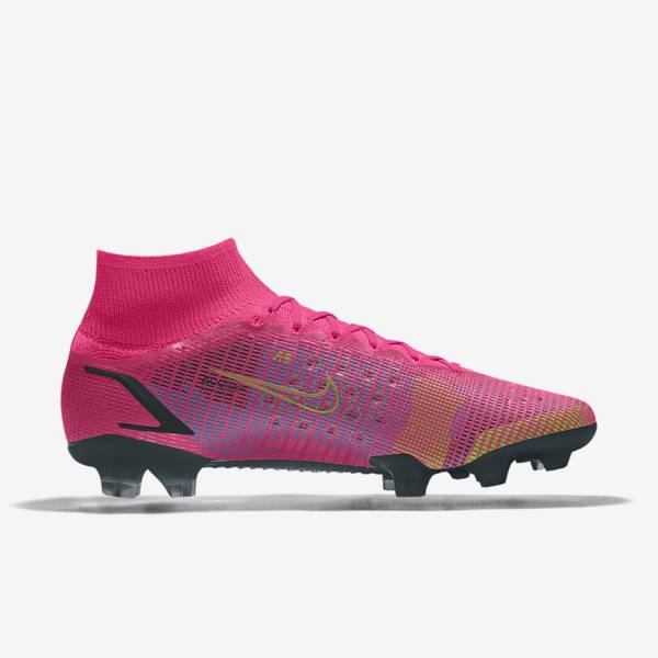 Men's Nike Mercurial Superfly 8 Elite By You Custom Football Shoes Multicolor | NK987IMR