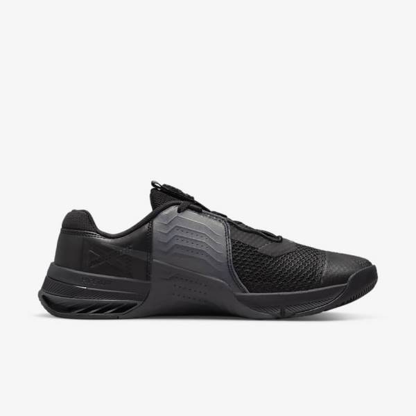 Men's Nike Metcon 7 Training Shoes Black / Dark Grey | NK463BOI