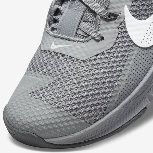 Men's Nike Metcon 7 Training Shoes Grey / Brown / Dark Grey / White | NK698CXI