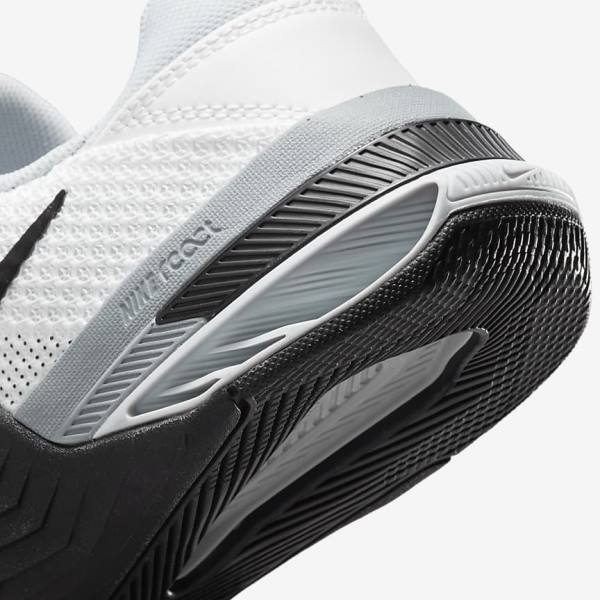 Men's Nike Metcon 7 Training Shoes White / Grey / Platinum / Black | NK463VPH