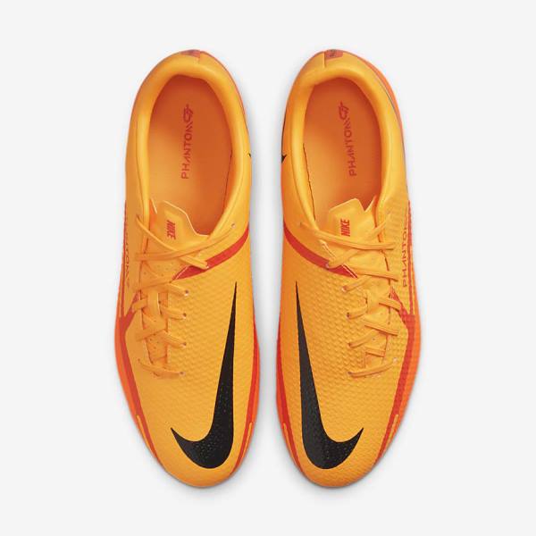 Men's Nike Phantom GT2 Academy MG Multi-Ground Football Shoes Orange / Light Red / Black | NK859XSP