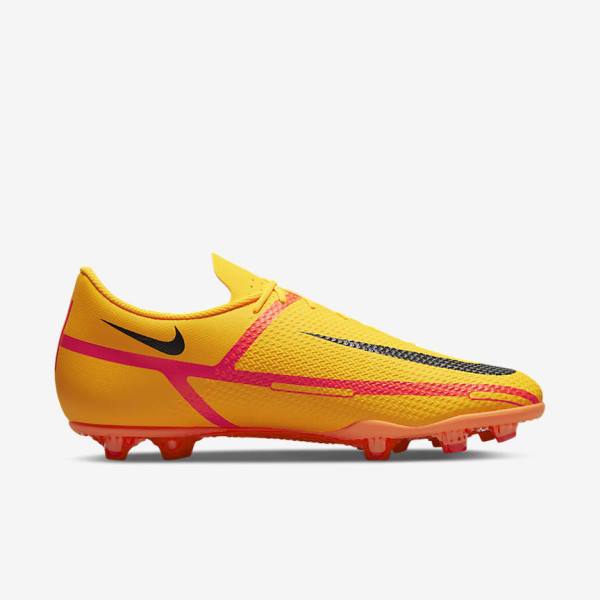 Men's Nike Phantom GT2 Club MG Multi-Ground Football Shoes Orange / Light Red / Black | NK893KTZ