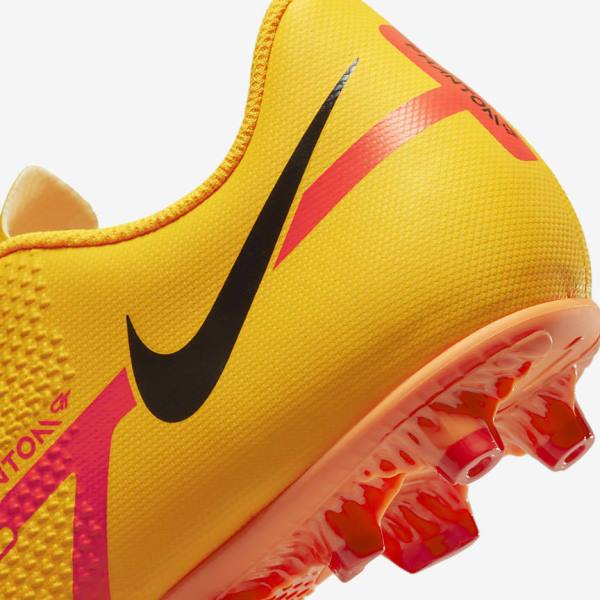 Men's Nike Phantom GT2 Club MG Multi-Ground Football Shoes Orange / Light Red / Black | NK893KTZ