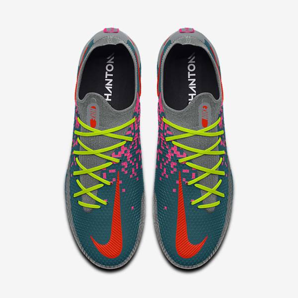 Men's Nike Phantom GT Elite By You Custom Firm Ground Football Shoes Multicolor | NK598QPH