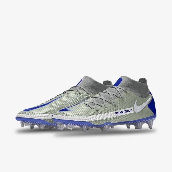 Men's Nike Phantom GT Elite By You Custom Firm Ground Football Shoes Multicolor | NK854BMK