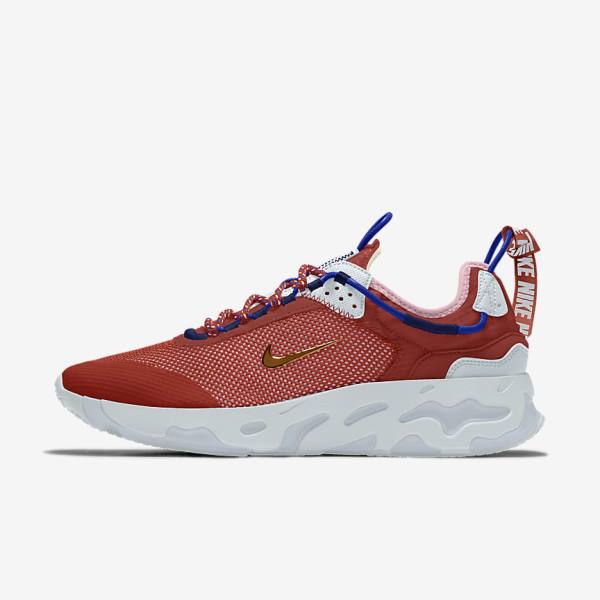 Men\'s Nike React Live By You Custom Sneakers Multicolor | NK905ZVG