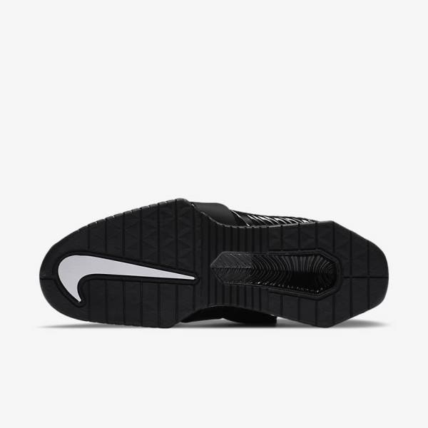 Men's Nike Romaleos 4 Training Shoes Black / White | NK306GUB