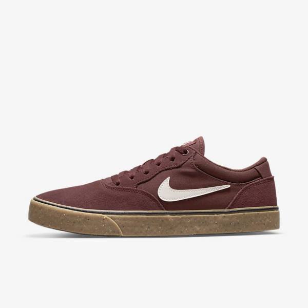 Men\'s Nike SB Chron 2 Skate Shoes Light Brown | NK516OSX