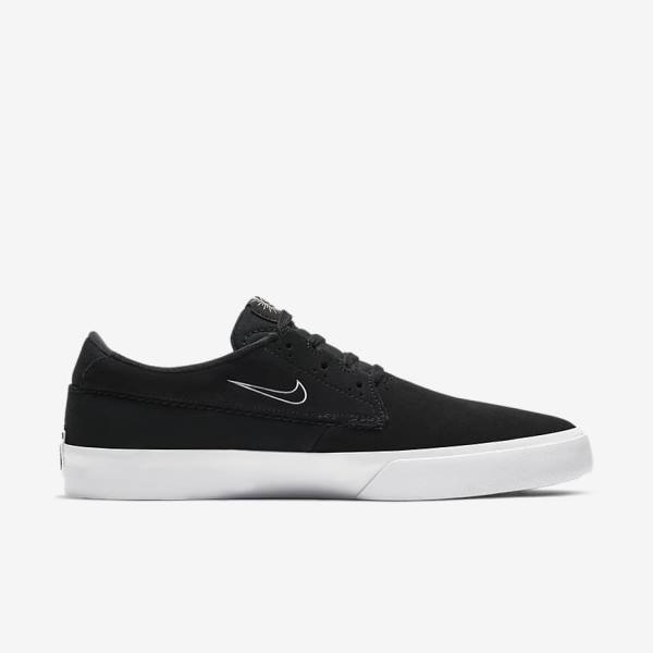 Men's Nike SB Shane Sneakers Black / White | NK605PWY