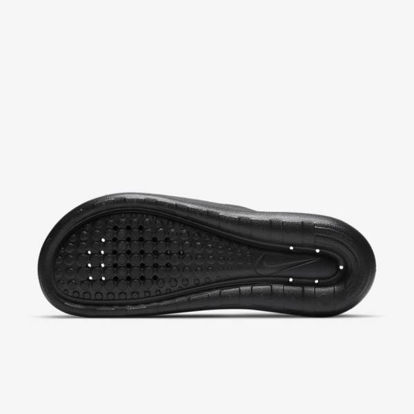 Men's Nike Victori One Shower Slides Black / White | NK627HYA