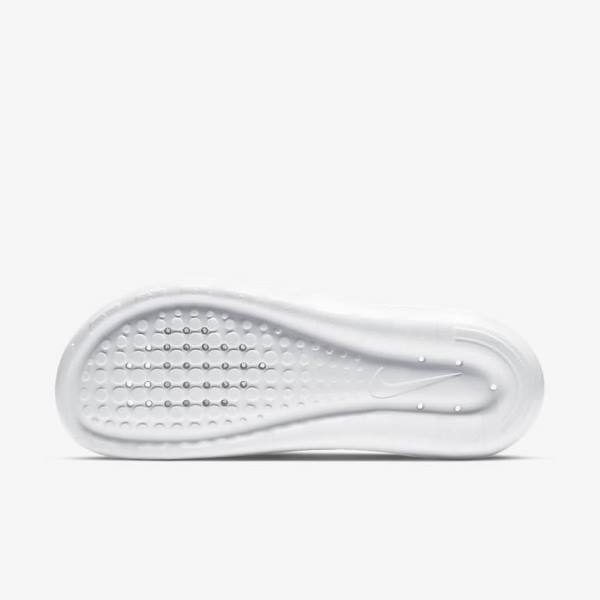 Men's Nike Victori One Shower Slides White / Black | NK820BLK