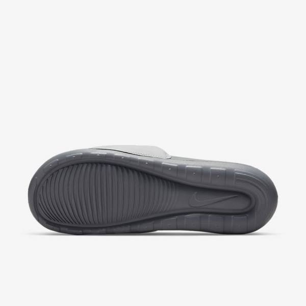 Men's Nike Victori One Slides Grey | NK785IQO