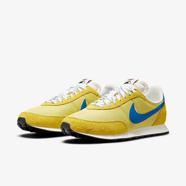 Men's Nike Waffle Trainer 2 SD Sneakers Yellow / Gold / Royal | NK305JQX