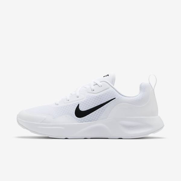 Men\'s Nike Wearallday Sneakers White / Black | NK623IVG