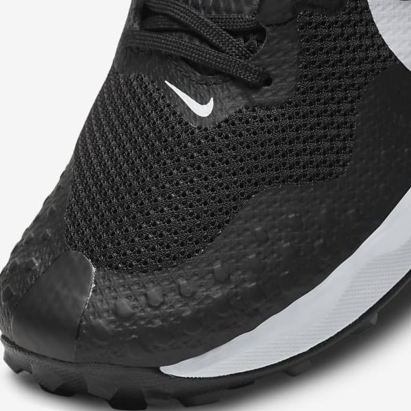 Men's Nike Wildhorse 7 Trail Running Shoes Black / Dark Grey / Platinum | NK581TBF