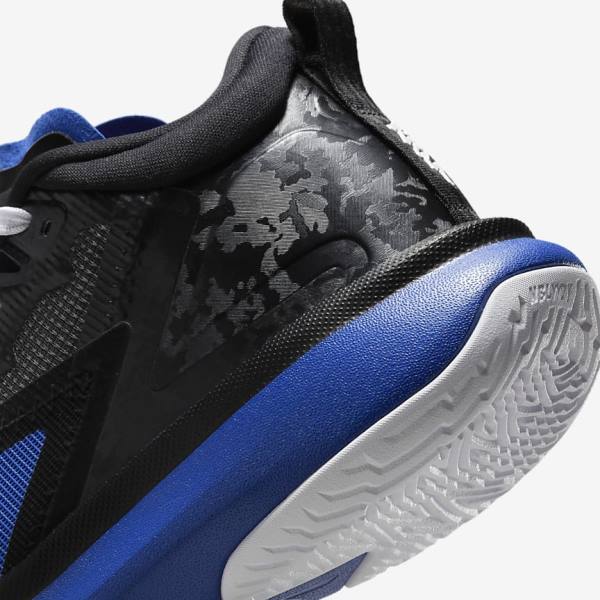 Men's Nike Zion 1 Basketball Shoes Black / Royal / White | NK201CFD