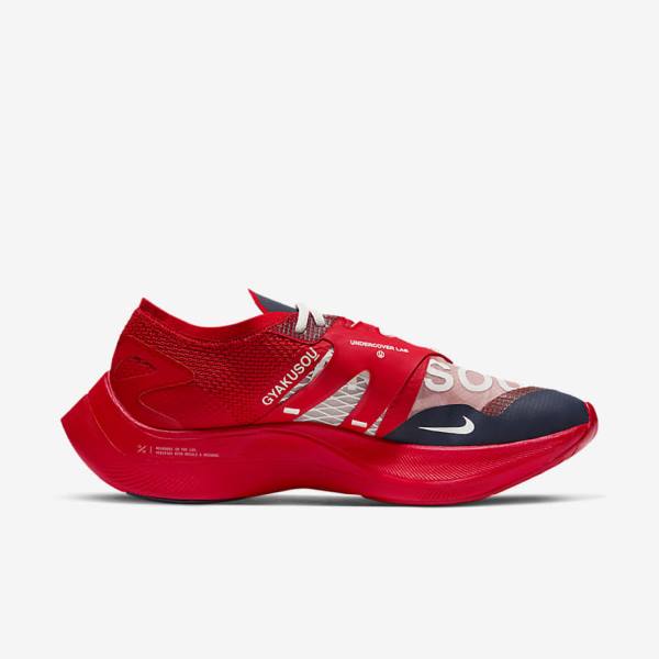 Men's Nike ZoomX Vaporfly Next% x Gyakusou Sneakers Red / Blue | NK042DWK