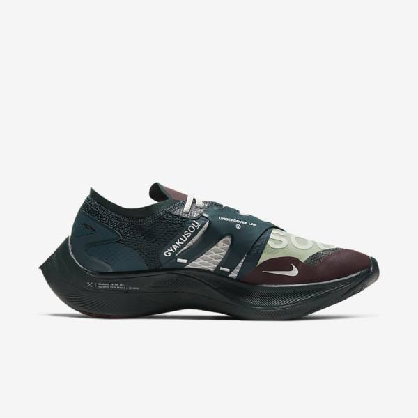 Men's Nike ZoomX Vaporfly Next% x Gyakusou Sneakers Burgundy | NK058XDI