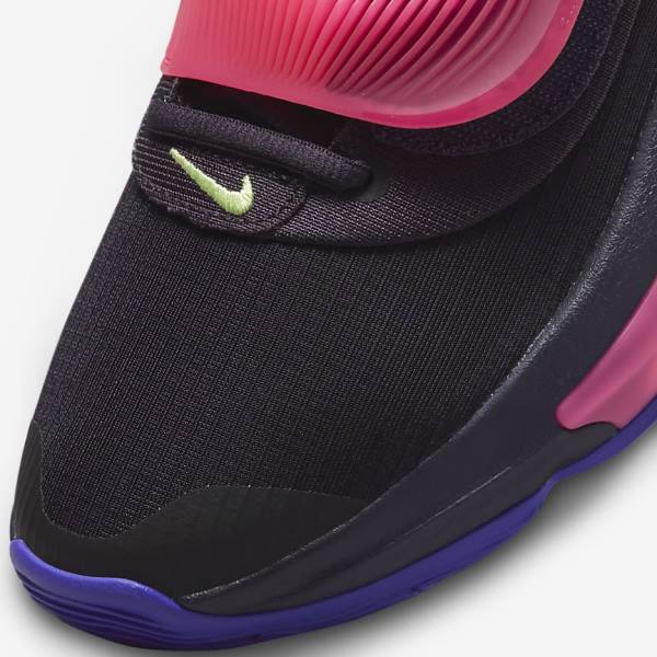 Men's Nike Zoom Freak 3 Basketball Shoes Purple / Pink / Purple / Light Lemon | NK901ABN