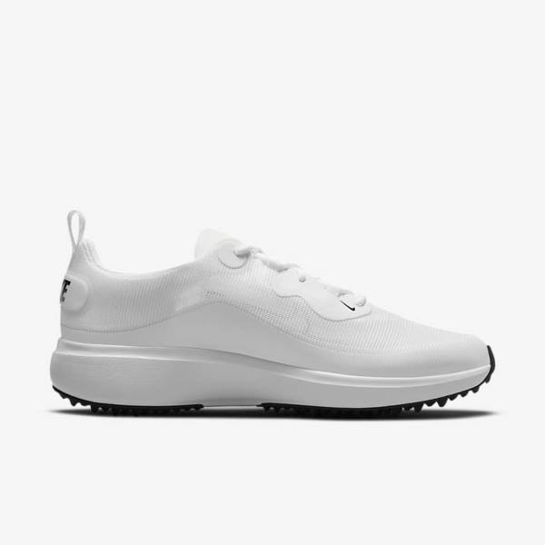 Women's Nike Ace Summerlite Golf Shoes White / Black | NK312IHB