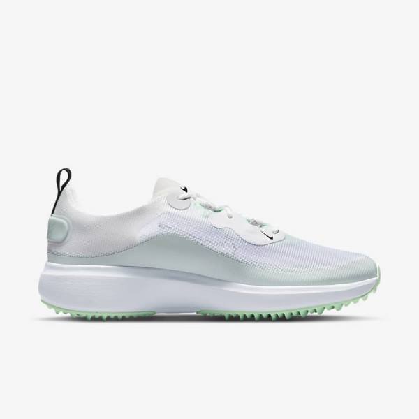 Women's Nike Ace Summerlite Golf Shoes White / Platinum / Mint / Black | NK943PTY