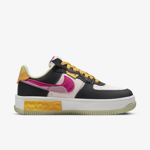 Women's Nike Air Force 1 Fontanka Sneakers White / Purple / Pink | NK145DMB