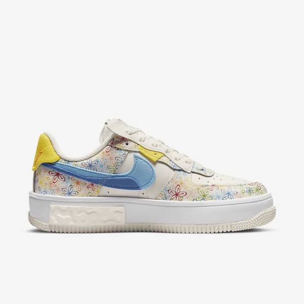 Women's Nike Air Force 1 Fontanka Sneakers Royal / Blue | NK521DNL