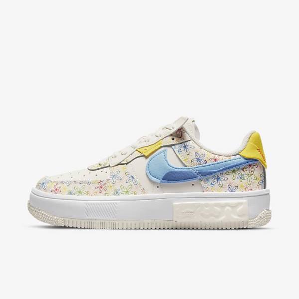 Women\'s Nike Air Force 1 Fontanka Sneakers Royal / Blue | NK521DNL