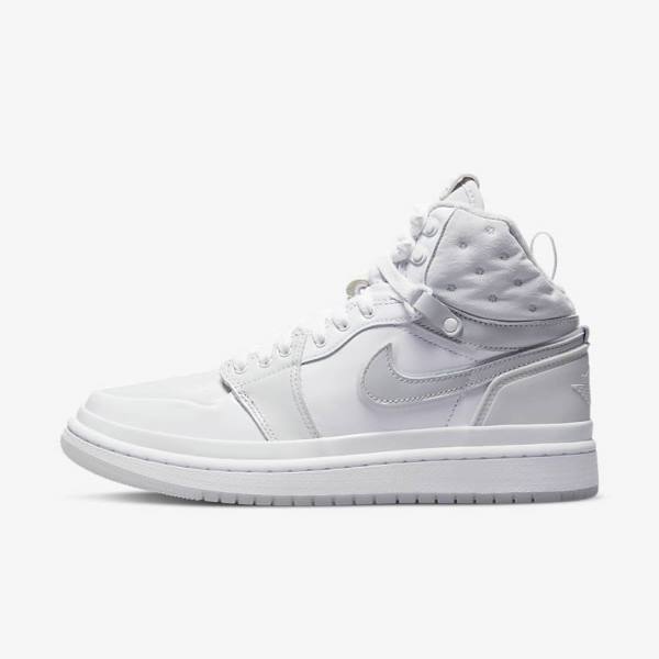 Women\'s Nike Air Jordan 1 Acclimate Jordan Shoes White / Grey | NK569YKI