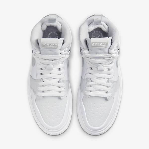 Women's Nike Air Jordan 1 Acclimate Sneakers White / Grey | NK609TSH