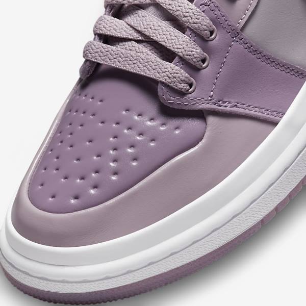 Women's Nike Air Jordan 1 Acclimate Sneakers Purple / Grey / White | NK945CLE