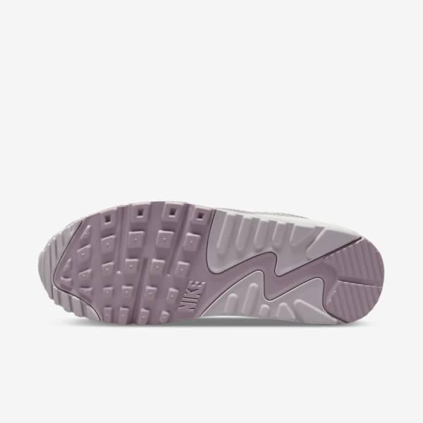 Women's Nike Air Max 90 Sneakers Purple / White | NK289WEQ