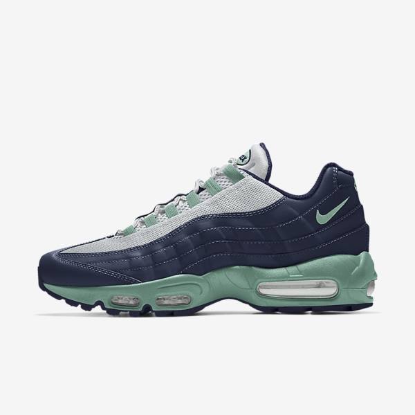 Women\'s Nike Air Max 95 By You Custom Sneakers Multicolor | NK735HGN