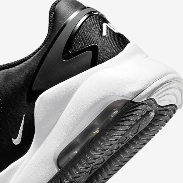 Women's Nike Air Max Bolt Sneakers Black / White | NK037PDU