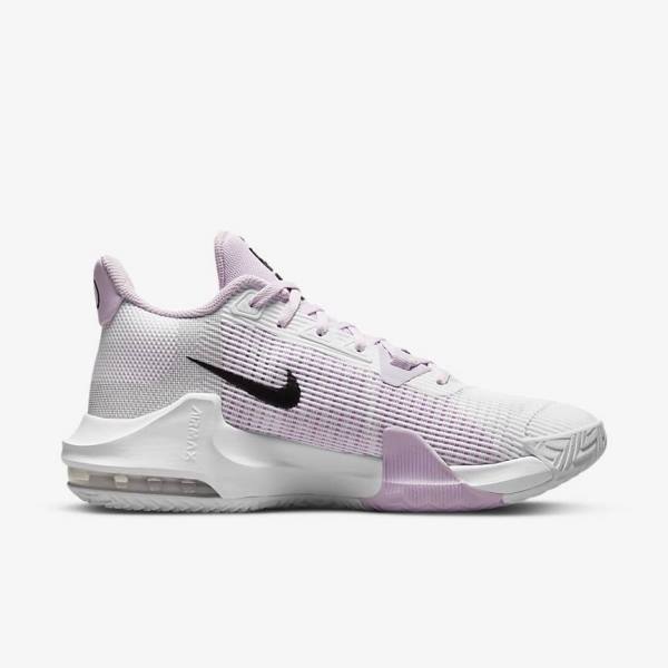 Women's Nike Air Max Impact 3 Basketball Shoes White / Black | NK260MYJ