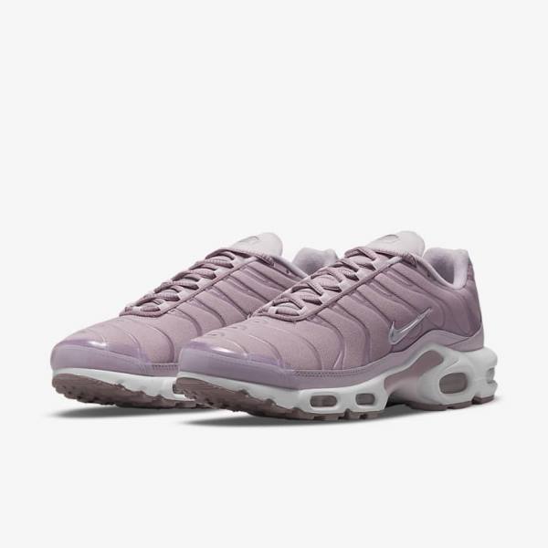 Women's Nike Air Max Plus Sneakers Purple / White / Metal Silver | NK950NOU