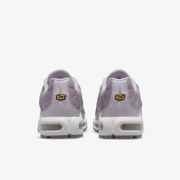 Women's Nike Air Max Plus Sneakers Purple / White / Metal Silver | NK950NOU