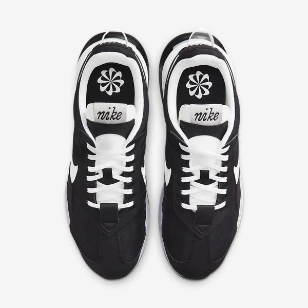 Women's Nike Air Max Pre-Day Sneakers Black / Metal Silver / White | NK318AVC