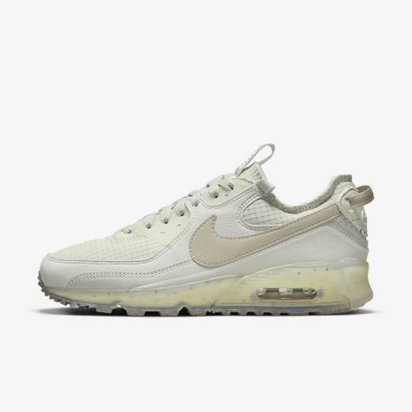 Women\'s Nike Air Max Terrascape 90 Sneakers Light Beige | NK729ZIS