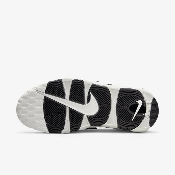 Women's Nike Air More Uptempo Sneakers White / Black | NK539WXB