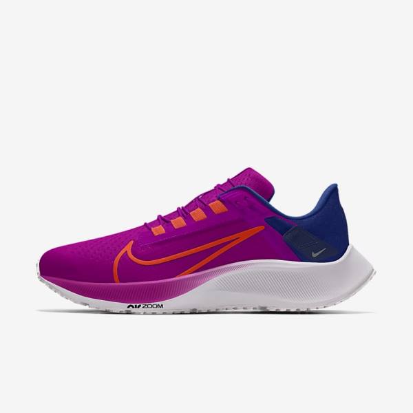 Women\'s Nike Air Zoom Pegasus 38 By You Road Running Shoes Multicolor | NK793SDE