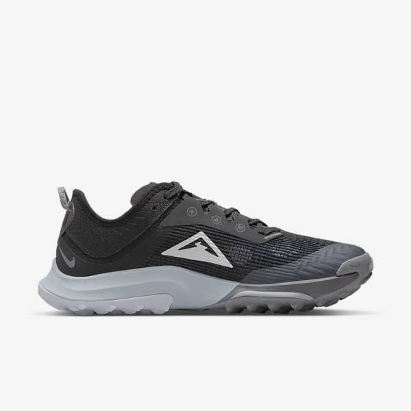 Women's Nike Air Zoom Terra Kiger 8 Trail Running Shoes Black / Dark Grey / Platinum | NK278IHE