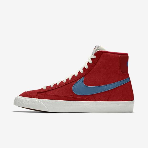 Women\'s Nike Blazer Mid 77 By You Custom Sneakers Multicolor | NK961LHB