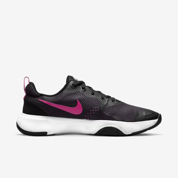 Women's Nike City Rep TR Training Shoes Black / Purple / Pink | NK160EBP