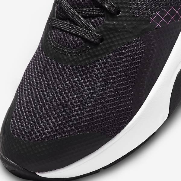 Women's Nike City Rep TR Training Shoes Black / Purple / Pink | NK160EBP